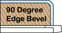 90 degree snowboard edge bevel