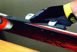 Side edge bevel tool for skis and boards