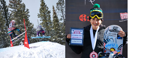 Isabella Gomez snowboard racer