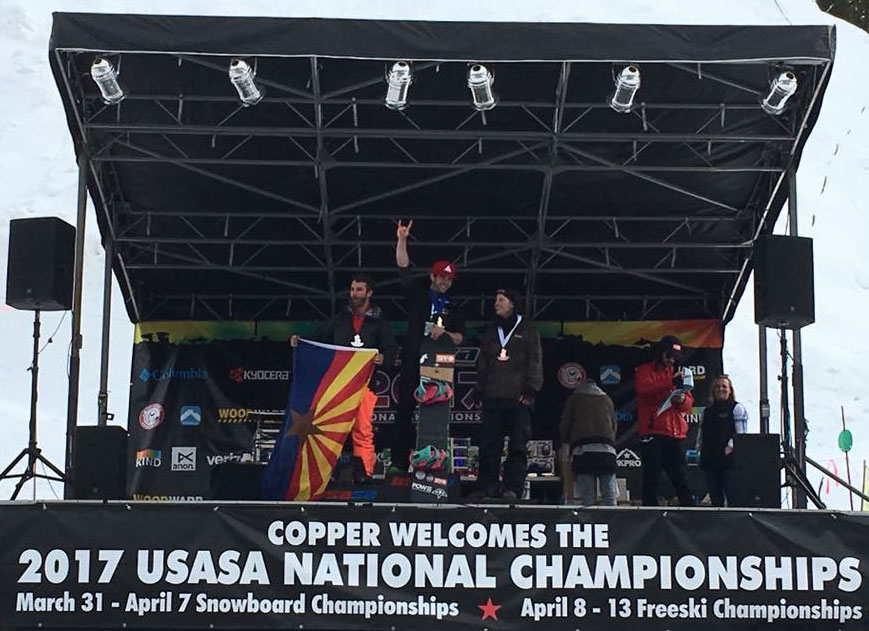 Kyle Orsburn 2017 SBX National Champion sponsored by RaceWax