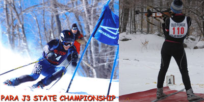 Tyler Filling and Elisabeth (Youth Biathlon Gold Medal Winner)