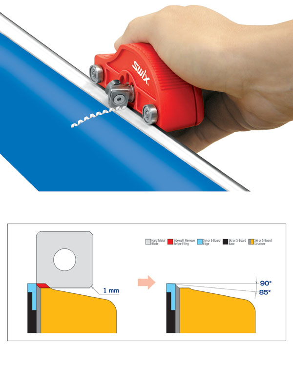 Swix Pro Sidewall Cutter Planer